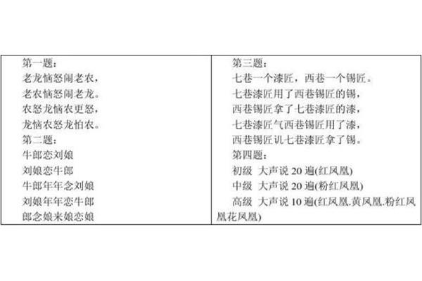 粉凤凰绕口令