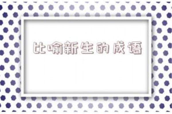 含有比喻词的成语