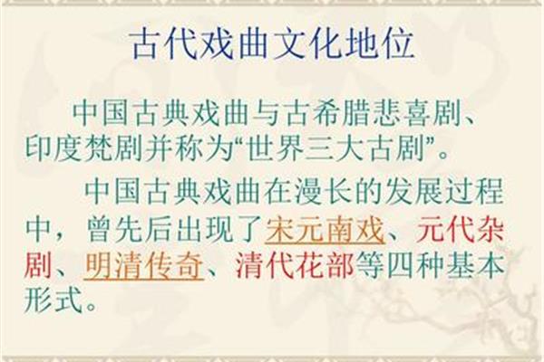 世界三大古剧