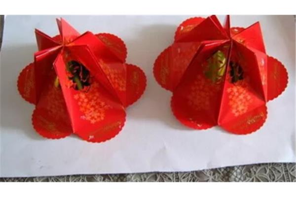 怎样用红包做灯笼