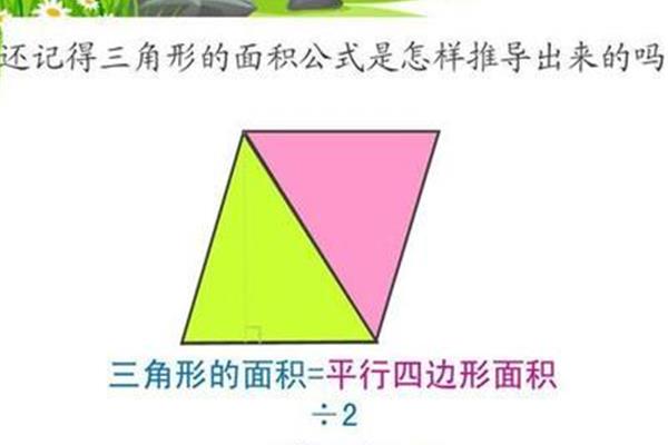 三角形的面积