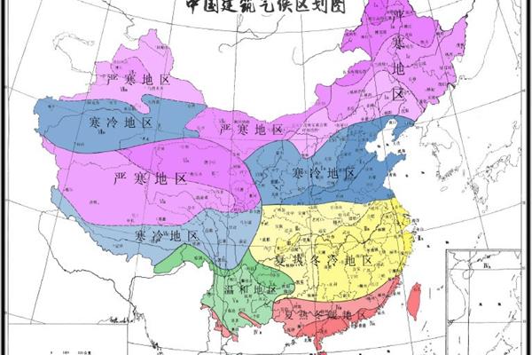 建筑气候区划