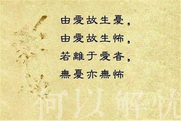 由爱故生忧