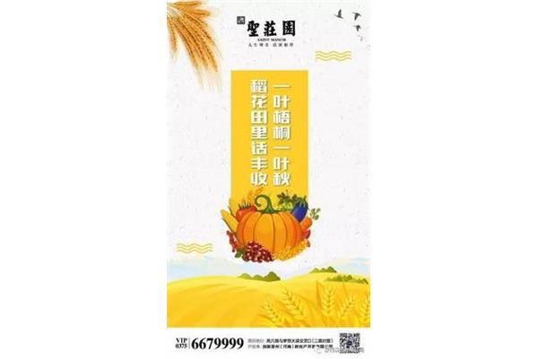 秋天丰收的成语
