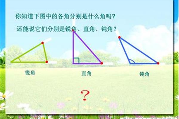 三角形按边分类