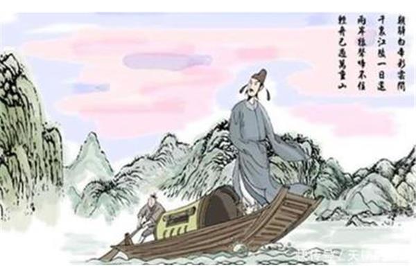 朝辞白帝暮至江陵