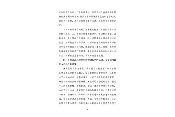 风险防范措施