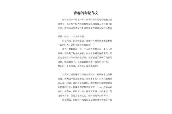 莫辜负作文