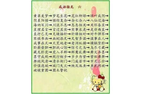 复杂的成语