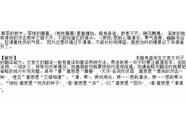 以其境过清翻译