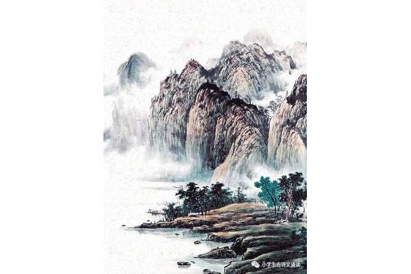 描写山水的诗句