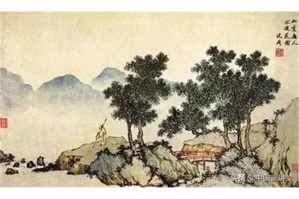 描写山水的诗句