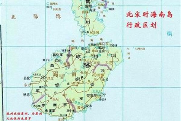 海南行政区划图