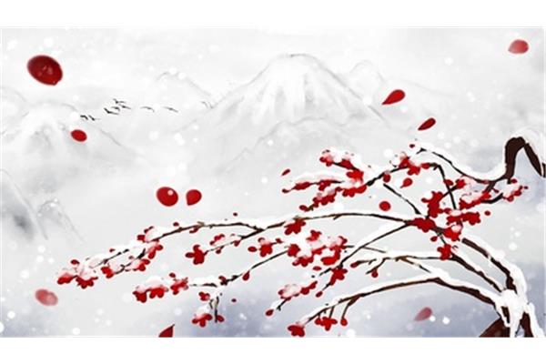 形容大雪的诗句