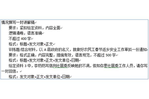 讲解稿格式