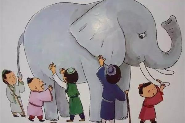 盲人摸象的故事