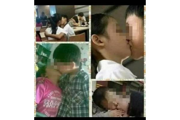 小学生亲亲