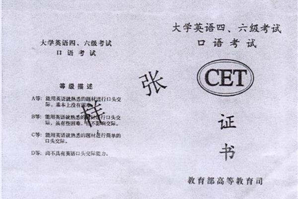 四六级口试
