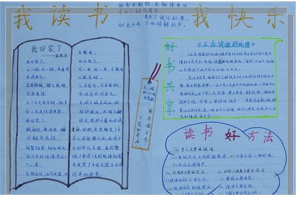 手抄报我爱读书