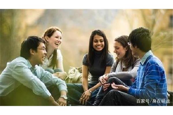 与外国人交流