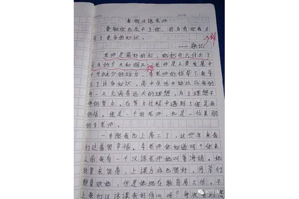 我的好老师作文