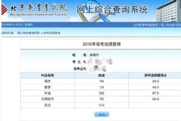 多分网成绩查询