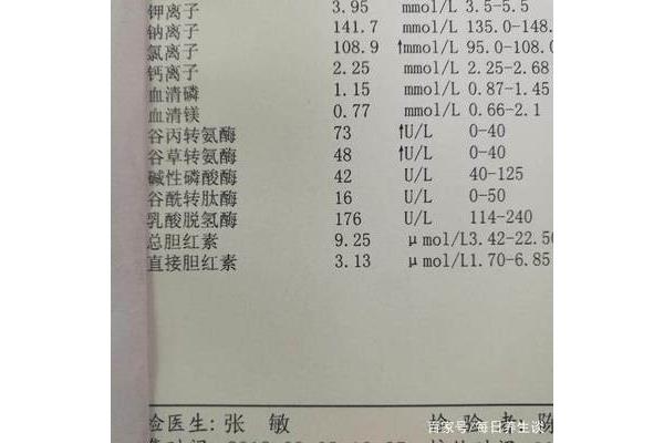 谷丙转氨酶低