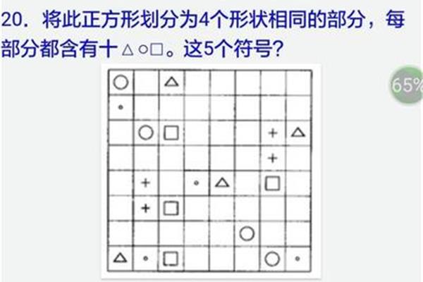 智商测试标准