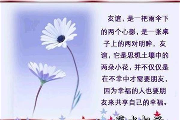 关于友情的词语