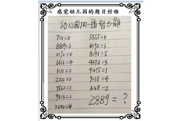 智商测试标准