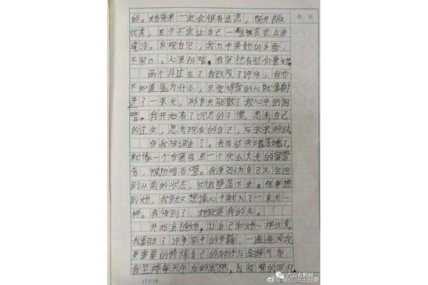 心中有光作文