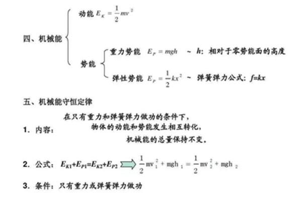 重力势能公式