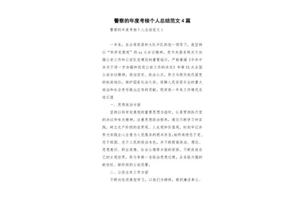 考核个人总结