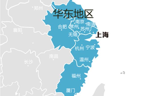上海是华东地区吗