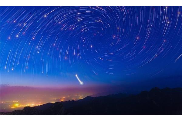 星轨是天空的道路