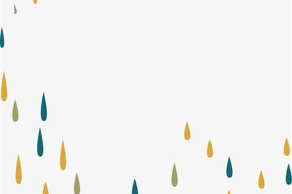 小雨滴图片