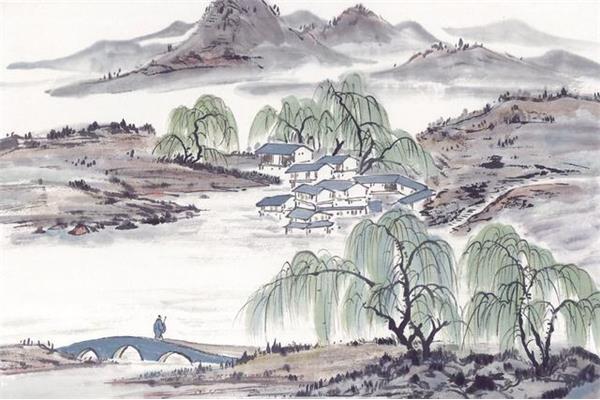 乡村风光的诗句