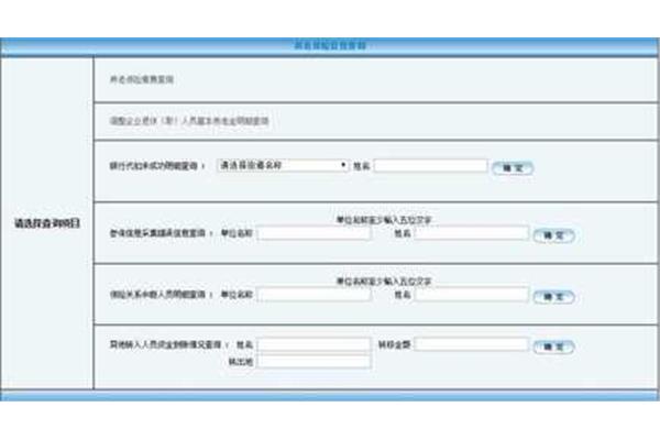 沈阳养老保险查询