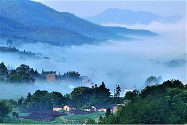 乡村风光的诗句