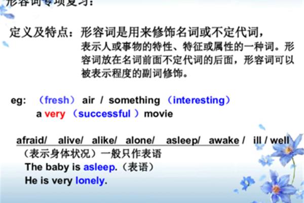 名词的定义