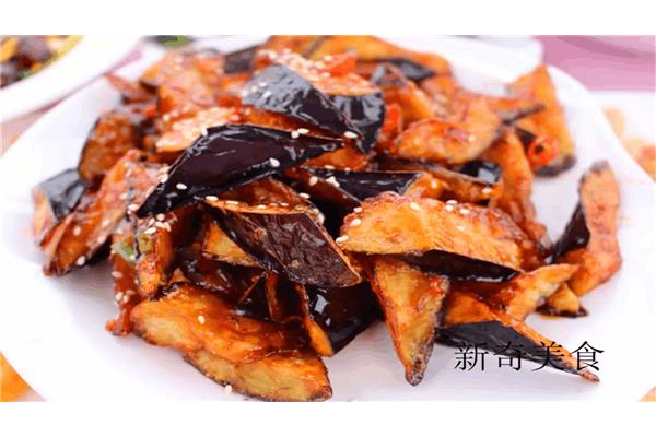 脆皮茄子的做法