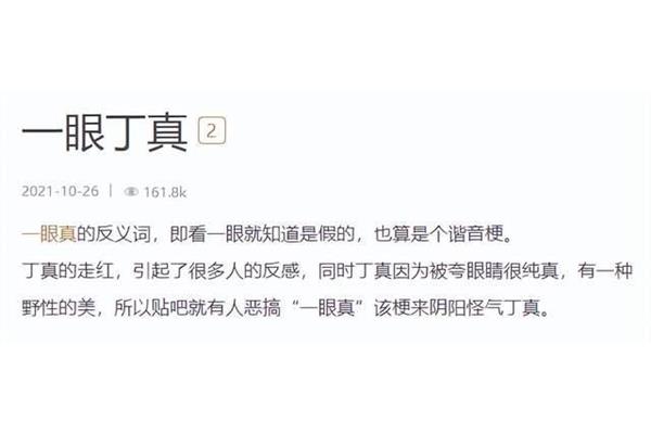 真的反义词