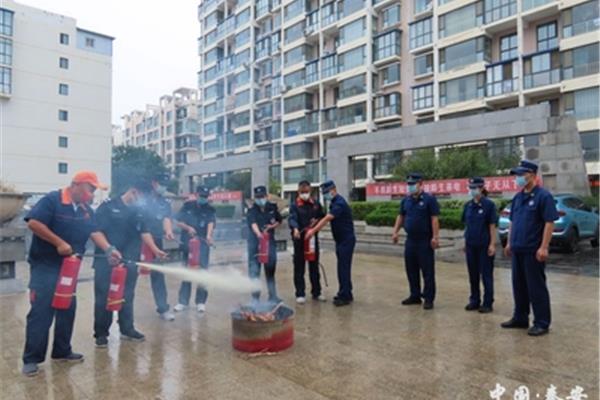 小区消防应急预案