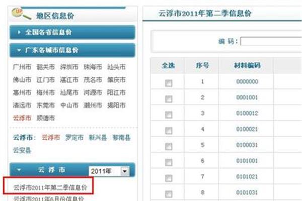 云南造价信息网