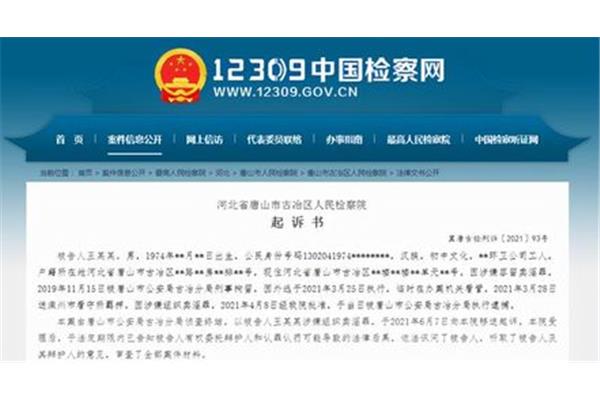 检察院起诉书