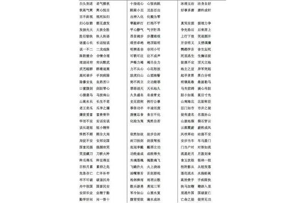 月开头的成语