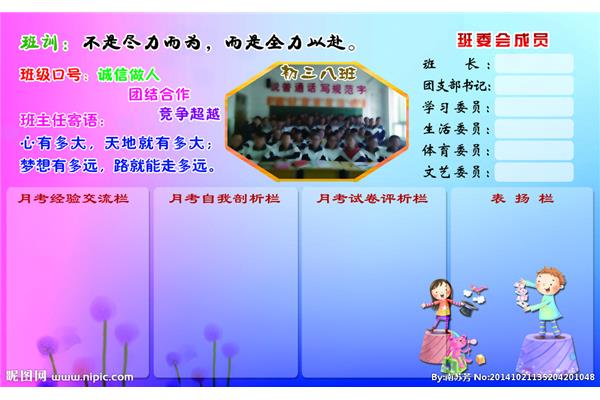 八班班级口号