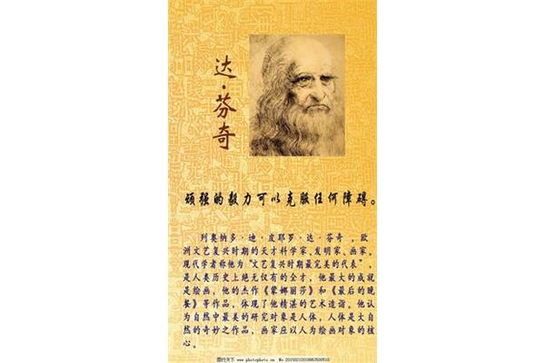 达芬奇名言