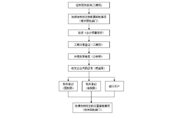 成立公司流程