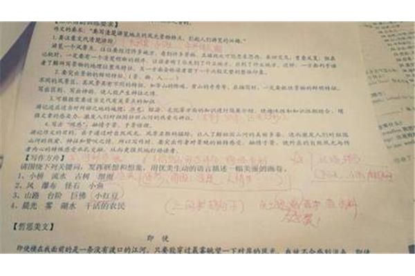 融情于景的作文